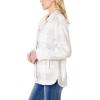 imageWallFlower Casual Fleece and Plaid Shackets Jackets Juniors for Women Soft ButtonDownMist