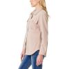 imageWallFlower Casual Fleece and Plaid Shackets Jackets Juniors for Women Soft ButtonDownWoodrose