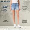 imageWallFlower Jeans Sassy Denim Shorts for Women HighRise Insta Soft Juniors Standard and Plus Sizes 0 to 24Reya