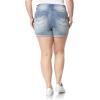 imageWallFlower Jeans Sassy Denim Shorts for Women HighRise Insta Soft Juniors Standard and Plus Sizes 0 to 24Vienna
