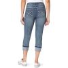 imageWallFlower Luscious Curvy 235 MidRise Cropped Jeans for Women Insta Stretch Denim Juniors JeansBasil