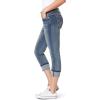 imageWallFlower Luscious Curvy 235 MidRise Cropped Jeans for Women Insta Stretch Denim Juniors JeansBasil