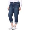 imageWallFlower Luscious Curvy 235 MidRise Cropped Jeans for Women Insta Stretch Denim Juniors JeansEvan