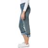 imageWallFlower Luscious Curvy 235 MidRise Cropped Jeans for Women Insta Stretch Denim Juniors JeansGalaxy