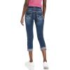 imageWallFlower Luscious Curvy 235 MidRise Cropped Jeans for Women Insta Stretch Denim Juniors JeansHeidi