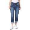 imageWallFlower Luscious Curvy 235 MidRise Cropped Jeans for Women Insta Stretch Denim Juniors JeansHeidi