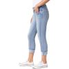 imageWallFlower Luscious Curvy 235 MidRise Cropped Jeans for Women Insta Stretch Denim Juniors JeansJenetta