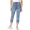 imageWallFlower Luscious Curvy 235 MidRise Cropped Jeans for Women Insta Stretch Denim Juniors JeansKate