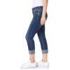 imageWallFlower Luscious Curvy 235 MidRise Cropped Jeans for Women Insta Stretch Denim Juniors JeansMagic
