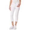 imageWallFlower Luscious Curvy 235 MidRise Cropped Jeans for Women Insta Stretch Denim Juniors JeansWhite