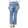 imageWallFlower Luscious Curvy Bootcut Jeans for Women MidRise Insta Stretch Denim Size Inclusive Juniors Jeans Sizes 0 to 24Andrea