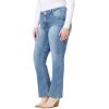 imageWallFlower Luscious Curvy Bootcut Jeans for Women MidRise Insta Stretch Denim Size Inclusive Juniors Jeans Sizes 0 to 24Andrea