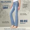 imageWallFlower Luscious Curvy Bootcut Jeans for Women MidRise Insta Stretch Denim Size Inclusive Juniors Jeans Sizes 0 to 24Andrea