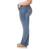 imageWallFlower Luscious Curvy Bootcut Jeans for Women MidRise Insta Stretch Denim Size Inclusive Juniors Jeans Sizes 0 to 24Basil