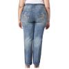 imageWallFlower Luscious Curvy Bootcut Jeans for Women MidRise Insta Stretch Denim Size Inclusive Juniors Jeans Sizes 0 to 24Basil