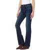 imageWallFlower Luscious Curvy Bootcut Jeans for Women MidRise Insta Stretch Denim Size Inclusive Juniors Jeans Sizes 0 to 24Betsy Pure