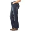 imageWallFlower Luscious Curvy Bootcut Jeans for Women MidRise Insta Stretch Denim Size Inclusive Juniors Jeans Sizes 0 to 24Betsy Pure
