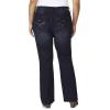 imageWallFlower Luscious Curvy Bootcut Jeans for Women MidRise Insta Stretch Denim Size Inclusive Juniors Jeans Sizes 0 to 24Blackberry