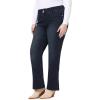 imageWallFlower Luscious Curvy Bootcut Jeans for Women MidRise Insta Stretch Denim Size Inclusive Juniors Jeans Sizes 0 to 24Blackberry