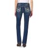 imageWallFlower Luscious Curvy Bootcut Jeans for Women MidRise Insta Stretch Denim Size Inclusive Juniors Jeans Sizes 0 to 24Chrystie