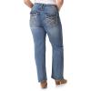imageWallFlower Luscious Curvy Bootcut Jeans for Women MidRise Insta Stretch Denim Size Inclusive Juniors Jeans Sizes 0 to 24Galaxy