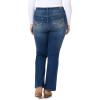 imageWallFlower Luscious Curvy Bootcut Jeans for Women MidRise Insta Stretch Denim Size Inclusive Juniors Jeans Sizes 0 to 24Magic