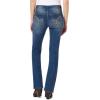 imageWallFlower Luscious Curvy Bootcut Jeans for Women MidRise Insta Stretch Denim Size Inclusive Juniors Jeans Sizes 0 to 24Magic