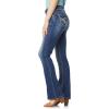 imageWallFlower Luscious Curvy Bootcut Jeans for Women MidRise Insta Stretch Denim Size Inclusive Juniors Jeans Sizes 0 to 24Twinkle