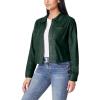imageWallFlower Womens Chloe Polar Cozy Fleece Boyfriend Spring Summer and Fall Light Shacket JacketsPine Grove