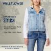 imageWallFlower Womens Dreamer Denim Jackets Juniors Standard and PlusCasey