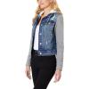 imageWallFlower Womens Dreamer Denim Jackets Juniors Standard and PlusCheryl