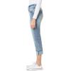 imageWallFlower Womens Flirty Curvy Crop Jeans High Rise Insta Stretch Denim 235Inch Inseam Sizes 0  24Grace