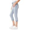 imageWallFlower Womens Flirty Curvy Crop Jeans High Rise Insta Stretch Denim 235Inch Inseam Sizes 0  24Josie