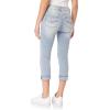 imageWallFlower Womens Flirty Curvy Crop Jeans High Rise Insta Stretch Denim 235Inch Inseam Sizes 0  24Keira
