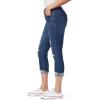 imageWallFlower Womens Flirty Curvy Crop Jeans High Rise Insta Stretch Denim 235Inch Inseam Sizes 0  24Paradise