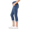 imageWallFlower Womens Flirty Curvy Crop Jeans High Rise Insta Stretch Denim 235Inch Inseam Sizes 0  24Summer