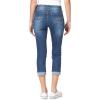 imageWallFlower Womens Flirty Curvy Crop Jeans High Rise Insta Stretch Denim 235Inch Inseam Sizes 0  24Summer