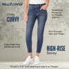 imageWallFlower Womens Flirty Curvy Skinny High Rise Insta Stretch Juniors Jeans Standard and PlusUnion