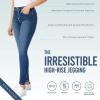 imageWallFlower Womens Irresistible Denim Jegging HighRise Insta Soft Juniors Jeans Standard and PlusVarsity Blue