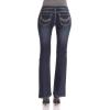 imageWallFlower Womens Size Legendary Bootcut MidRise Insta Stretch Juniors Jeans Standard and PlusBritney