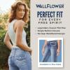 imageWallFlower Womens Size Legendary Bootcut MidRise Insta Stretch Juniors Jeans Standard and PlusJenna