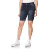 imageWallFlower Womens Standard and Plus Luscious Curvy 9inch MidRise Bermuda Shorts9 Blackberry Bermuda