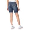 imageWallFlower Womens Standard and Plus Luscious Curvy 9inch MidRise Bermuda Shorts9 Clarke Bling Bermuda