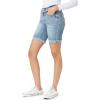 imageWallFlower Womens Standard and Plus Luscious Curvy 9inch MidRise Bermuda Shorts9 Grace Bling Bermuda