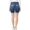 imageWallFlower Womens Standard and Plus Luscious Curvy 9inch MidRise Bermuda Shorts9 Summer Bling Bermuda