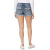 imageWallFlower Womens Standard and Plus Luscious Curvy 9inch MidRise Bermuda ShortsGalaxy Bling Short