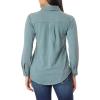 imageWallFlower Womens Taylor Essential French Terry Boyfriend Fleece Spring Summer and Fall Light Shacket JacketsDark Green