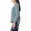 imageWallFlower Womens Taylor Essential French Terry Boyfriend Fleece Spring Summer and Fall Light Shacket JacketsDark Green