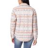 imageWallFlower Womens Taylor Polar Cozy Fleece Boyfriend Trendy Spring Summer and Fall Light Shacket JacketsDoeskin