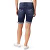 imageWallFlower Womens Ultra Denim Bermuda Shorts 9quot MidRise Insta Soft Juniors Available in Plus SizesParis